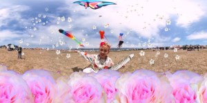 Gabby La La Snow Angel We Love Kite Fest Berkeley